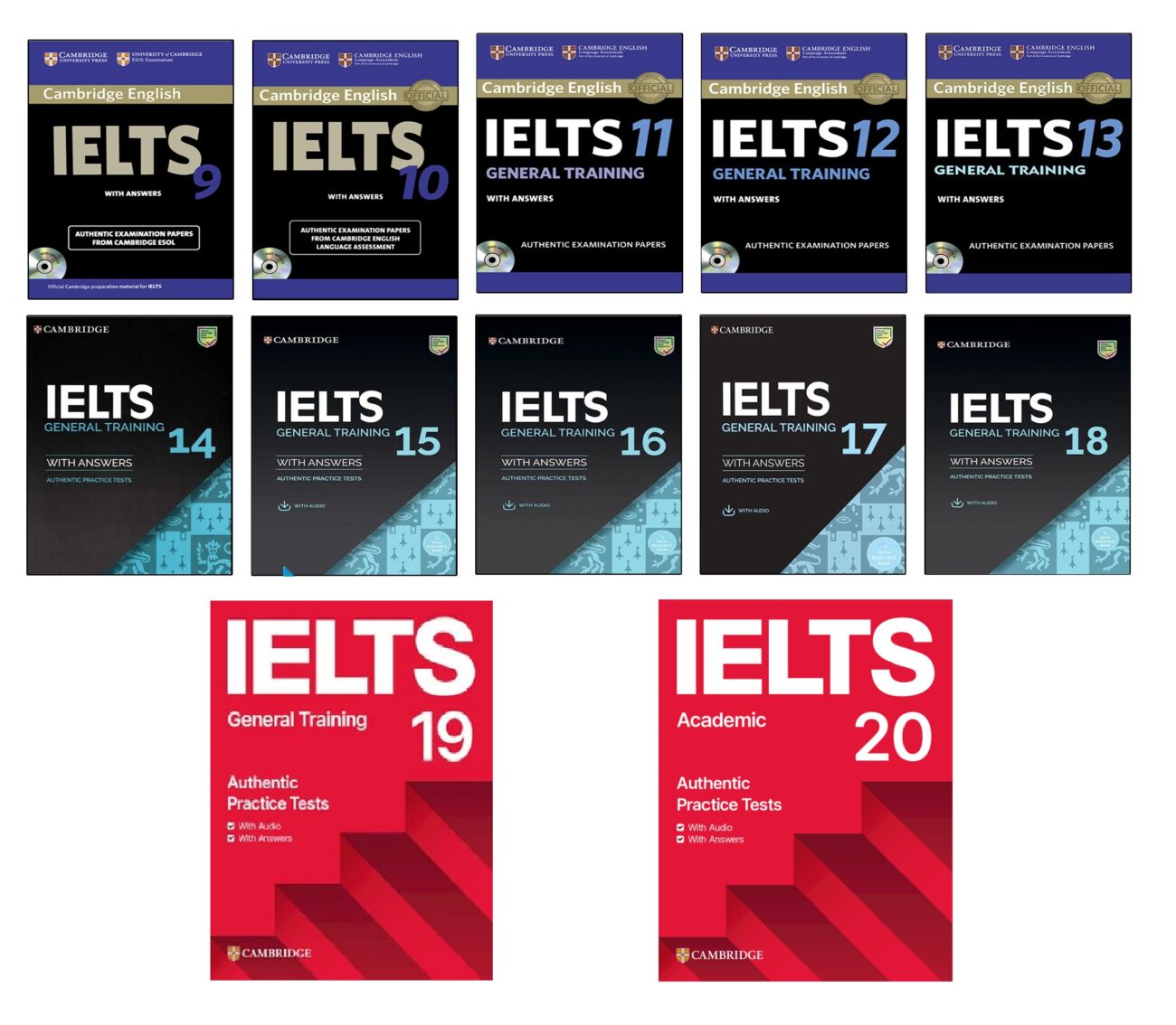 cambridge ielts 1 to 20