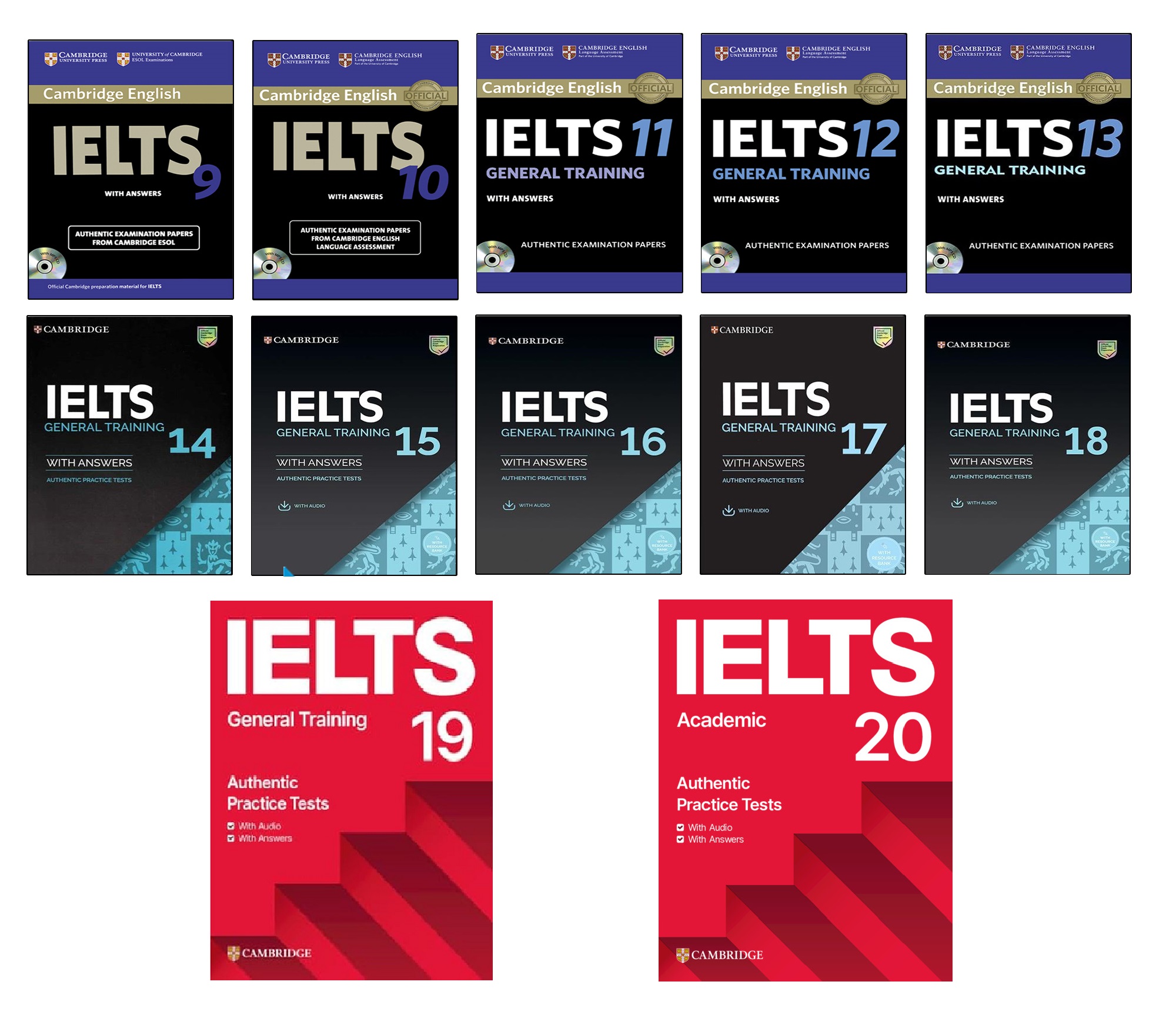 cambridge ielts 1 to 20