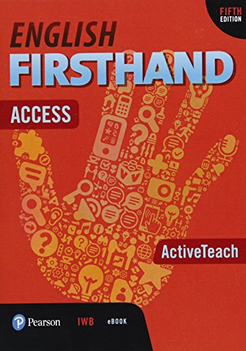 English Firsthand Access Fifth Edition Active Teach
