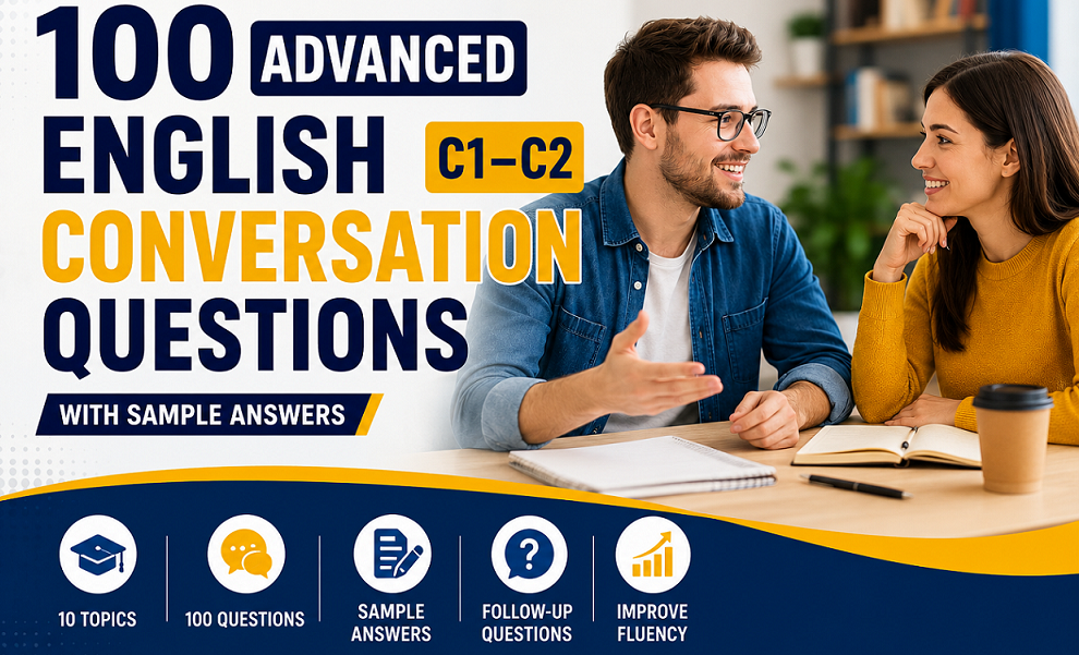 English Conversation Questions for Advanced