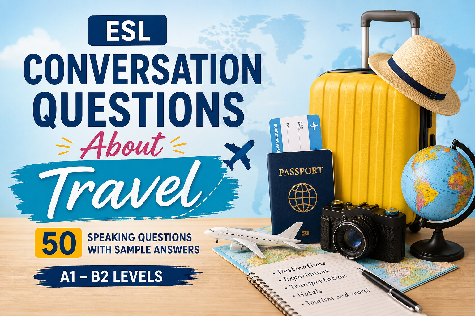 ESL Conversation Questions About Travel