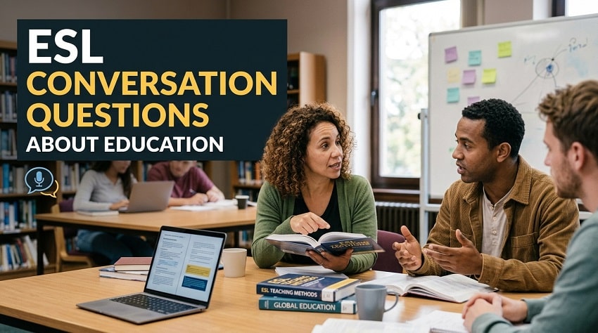 ESL Conversation Questions About Education