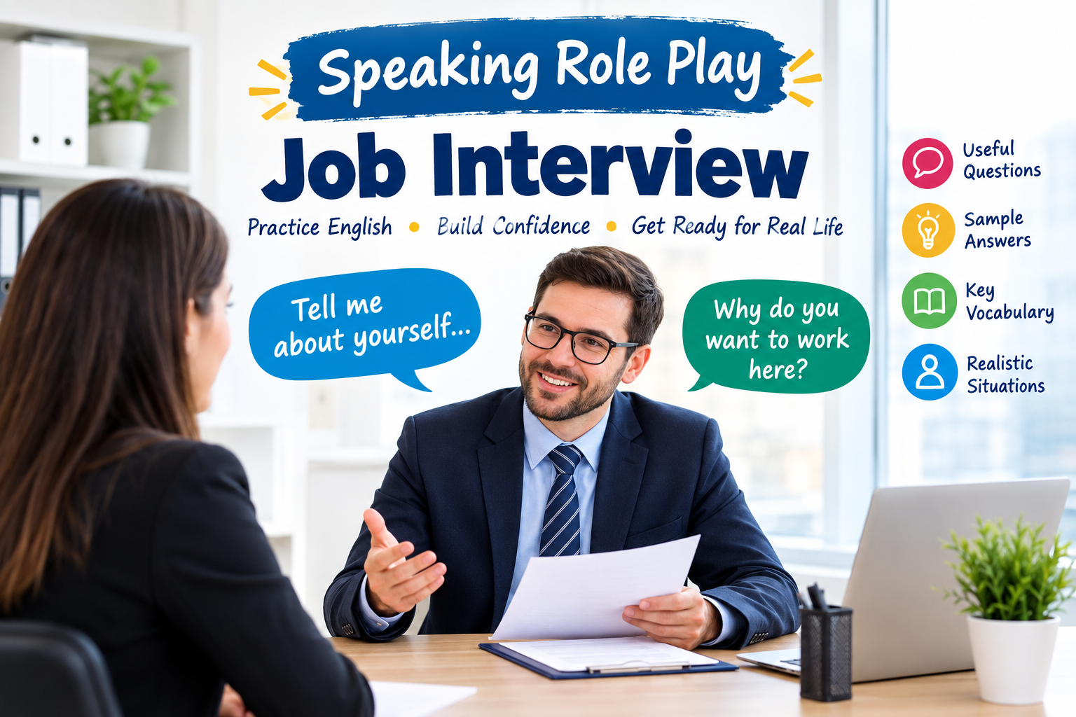 Job Interview Speaking Role Play