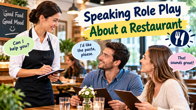 Speaking Role Play About a Restaurant